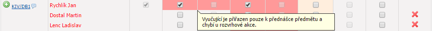 Zobrazení bubliny s informacemi o chybě