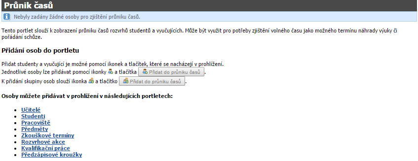Návod na přidání nových osob