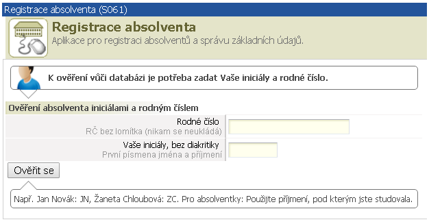 Screenshot hlavního přehledu e-mailů v portletu