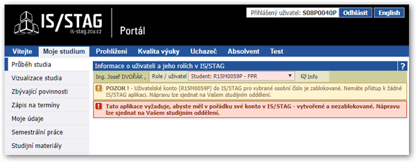 Blokované konto